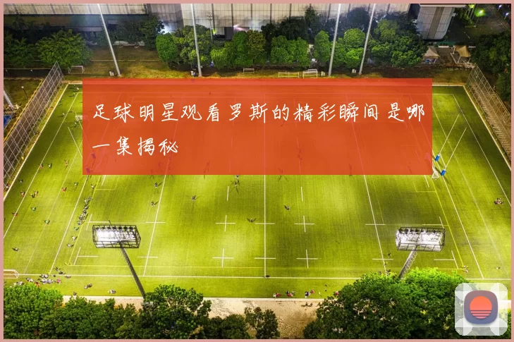 足球明星观看罗斯的精彩瞬间是哪一集揭秘
